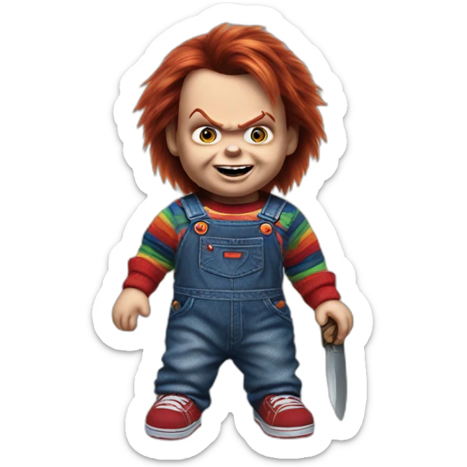 chucky sticker