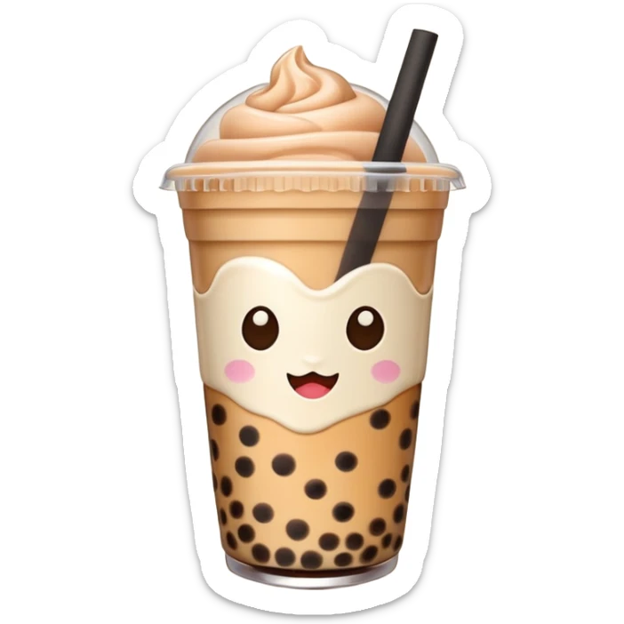 Boba tea  sticker