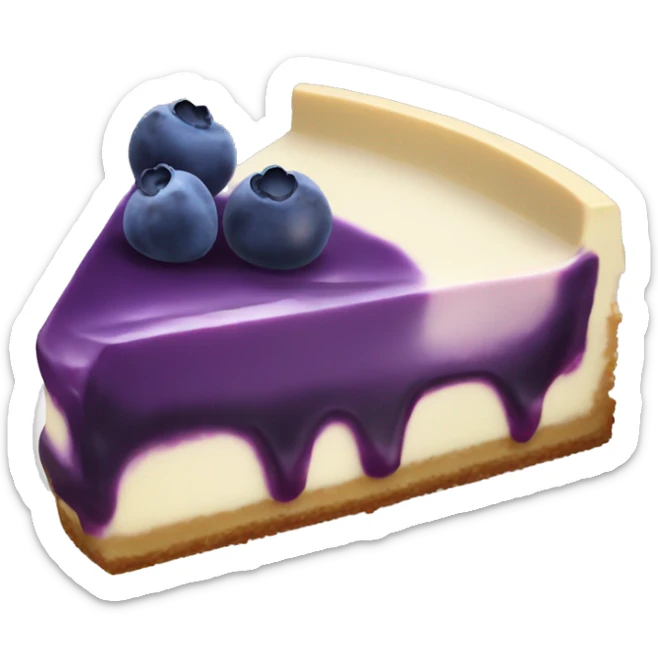 Blueberry Cheesecake  sticker