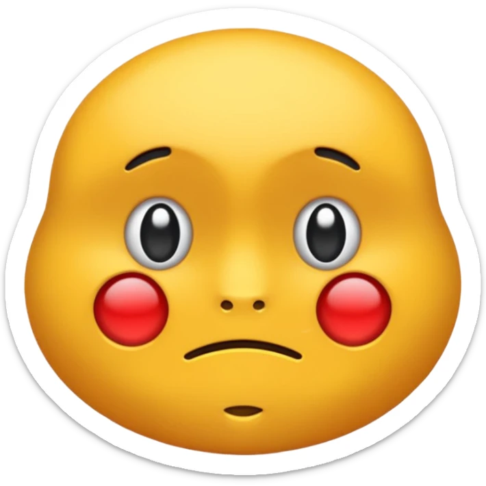 Topless brunette girl with her legs spread out, displaying her vagina sticker