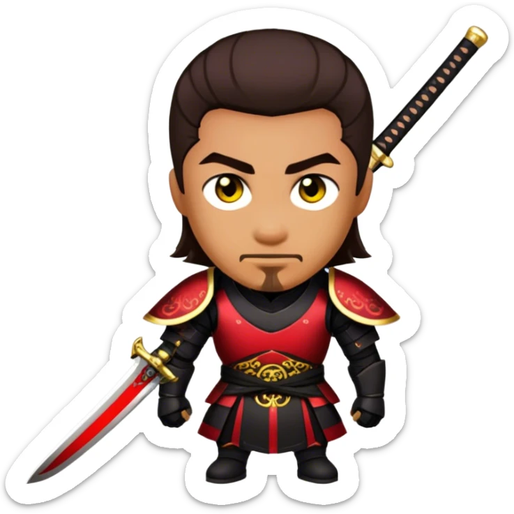 Katana Master sticker