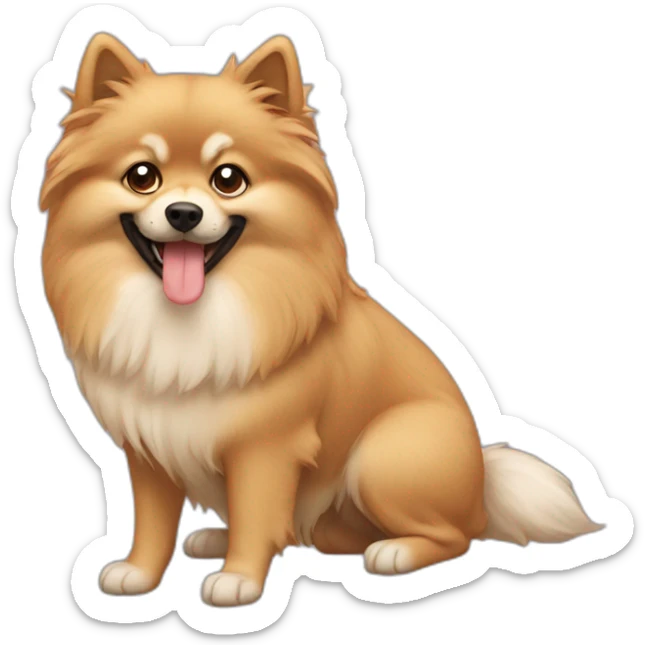 Spitz sticker