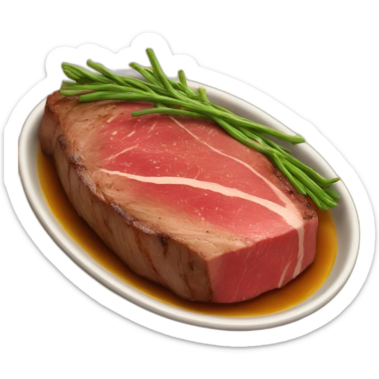Steak sticker