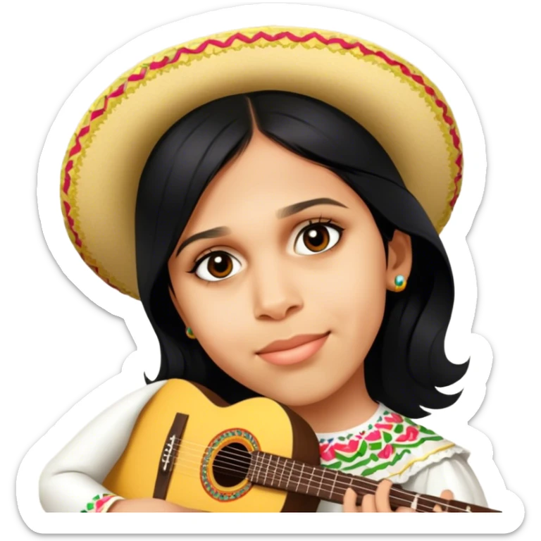 Mariachi Musician sticker