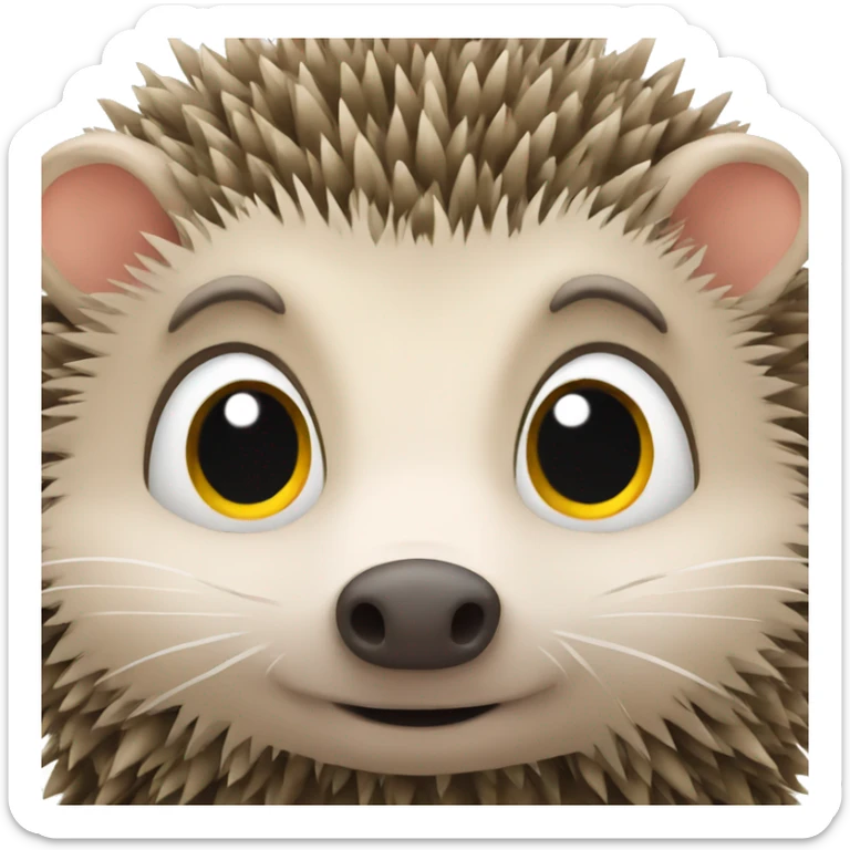 Hedgehog sticker