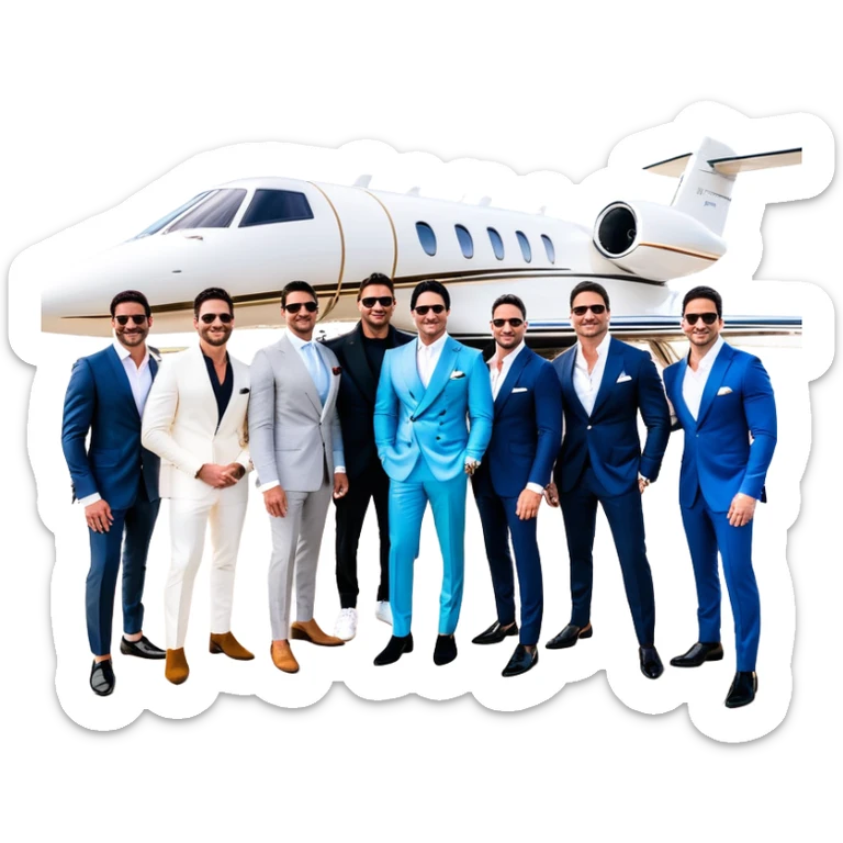 Grant Cardone, Tai Lopez, Josh King Madrid, Alex Hormozi, Iman Gadzhi, Daniel G, Branden Condy, Patrick Bet-David, Dan Henry, Luke Belmar, Shelby Sapp, Leila Hormozi, Tefi Valenzuela, business, influencers, friends, rich millionaire success lifestyle, private jet , supercars, success, sales sticker