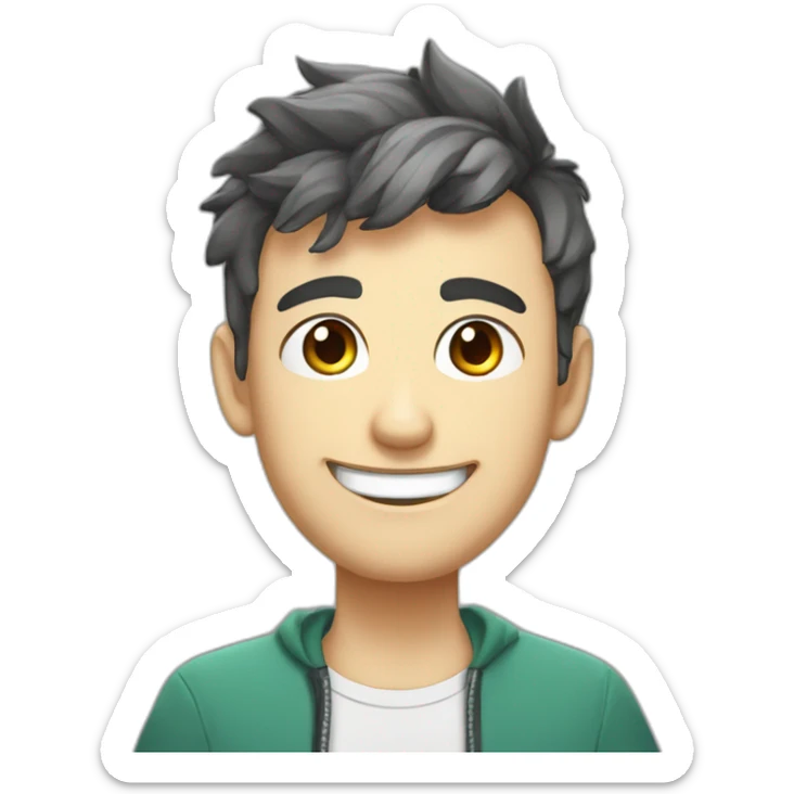the profile picture of the youtuber "Legendlau" with a cartoon smile and eyes sticker