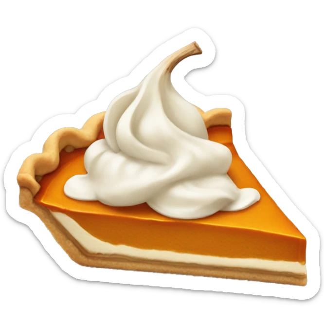 Pumpkin pie  sticker