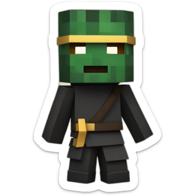 minecraft-ninja sticker