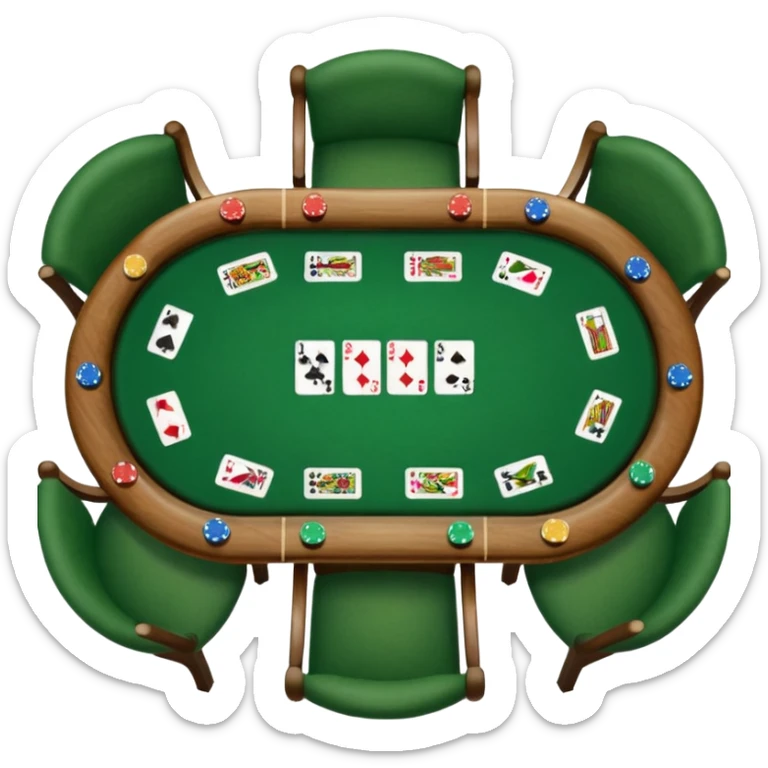 Poker Table: Wider Table



 sticker