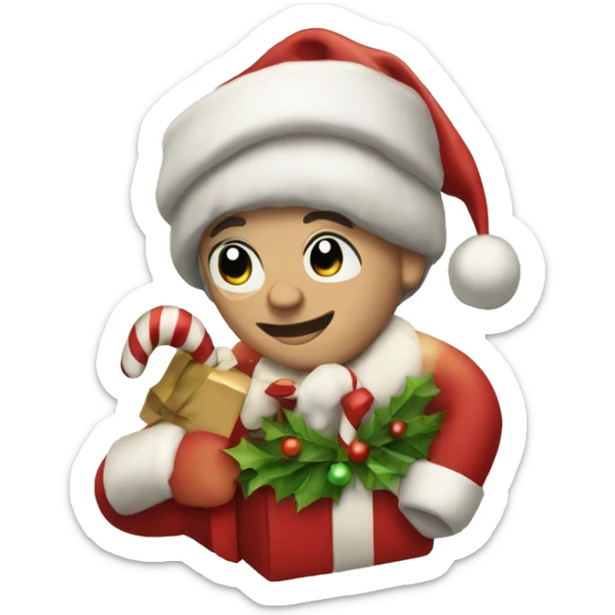 christmas  sticker