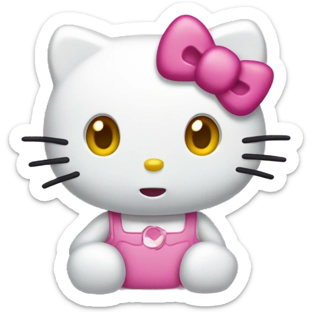 hello kitty  sticker