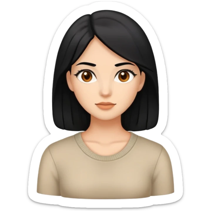 Geldi fotoğrafın, teşekkür ederim!
Şimdi sana, yapay zekaya verebileceğin bir tanım yazıyorum: sticker