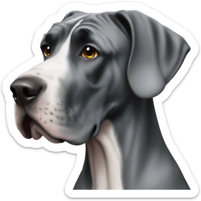 great dane  sticker