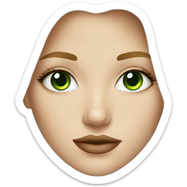 my beautiful blonde, green eyed, russian friend that look like a super model sticker