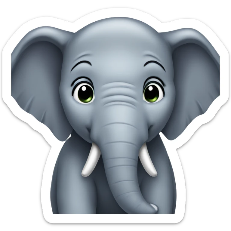 Elephant sticker