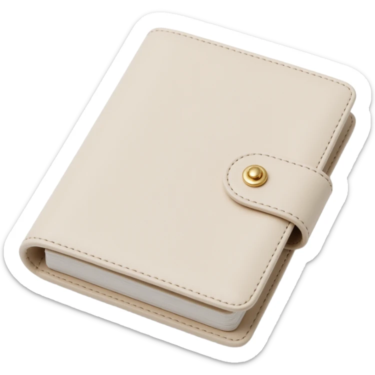ivory passport cover sticker