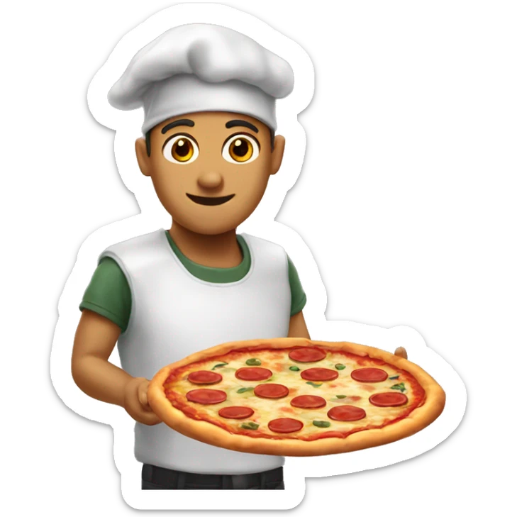 Yummy pizza  sticker