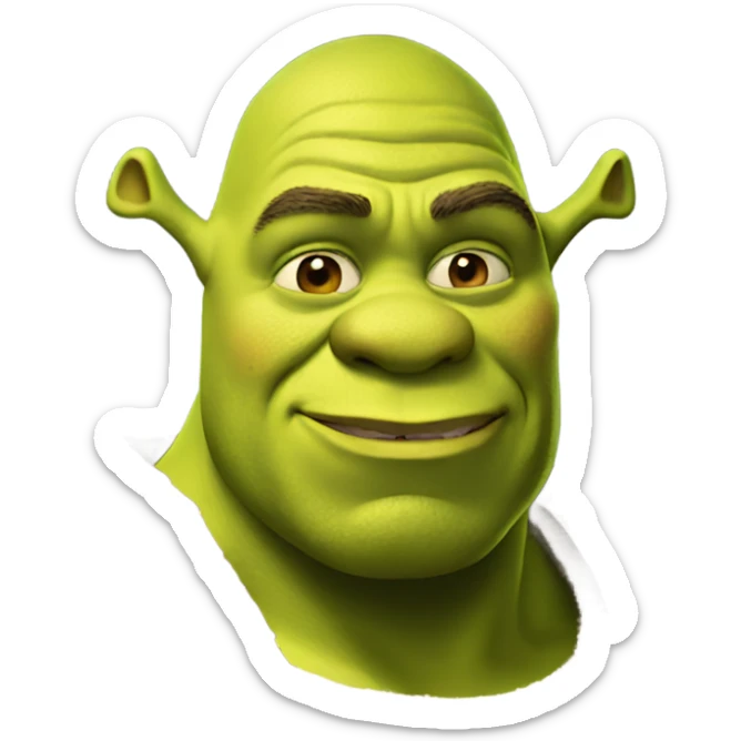 Shrek sticker