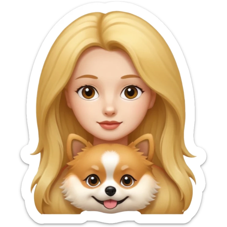 🚶🏼‍♀️pomerania  sticker