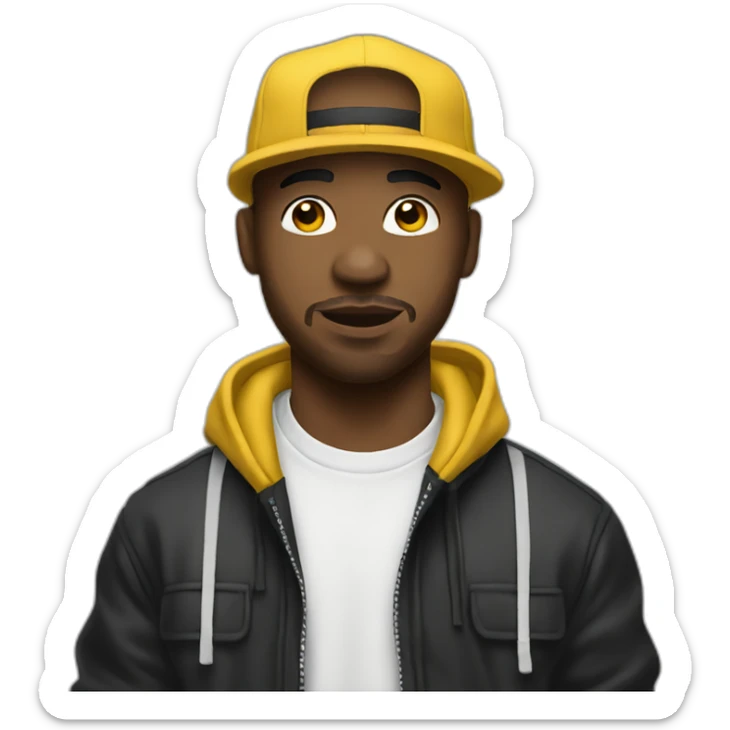 rapper-Soft Lipapa sticker