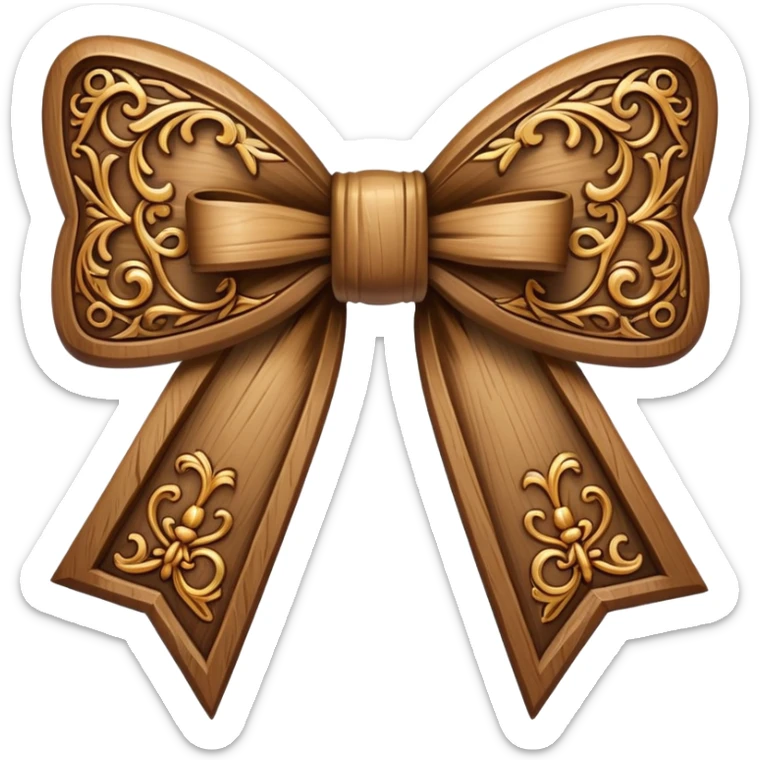 Bow sticker