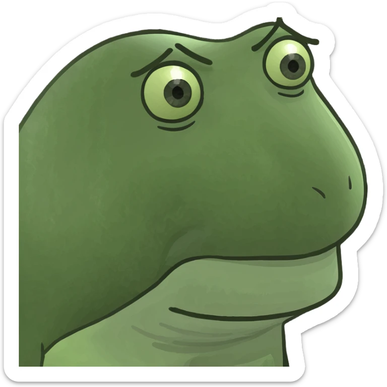 cartoonish alarm clock with wild spinning eyes and the words 'tung tung tung sahur' bursting out, brainrot meme style sticker