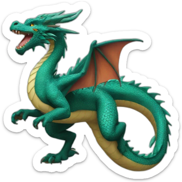 Dragón sticker