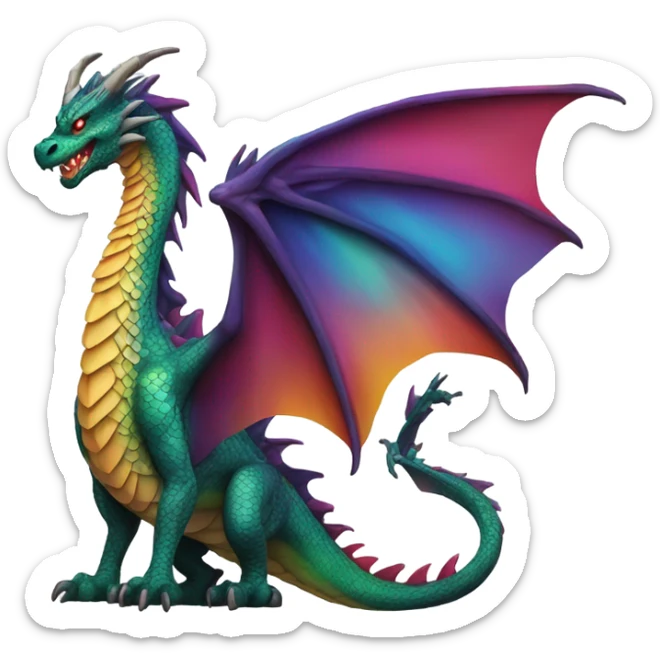 Dragon sticker