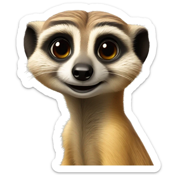 Meerkat sticker