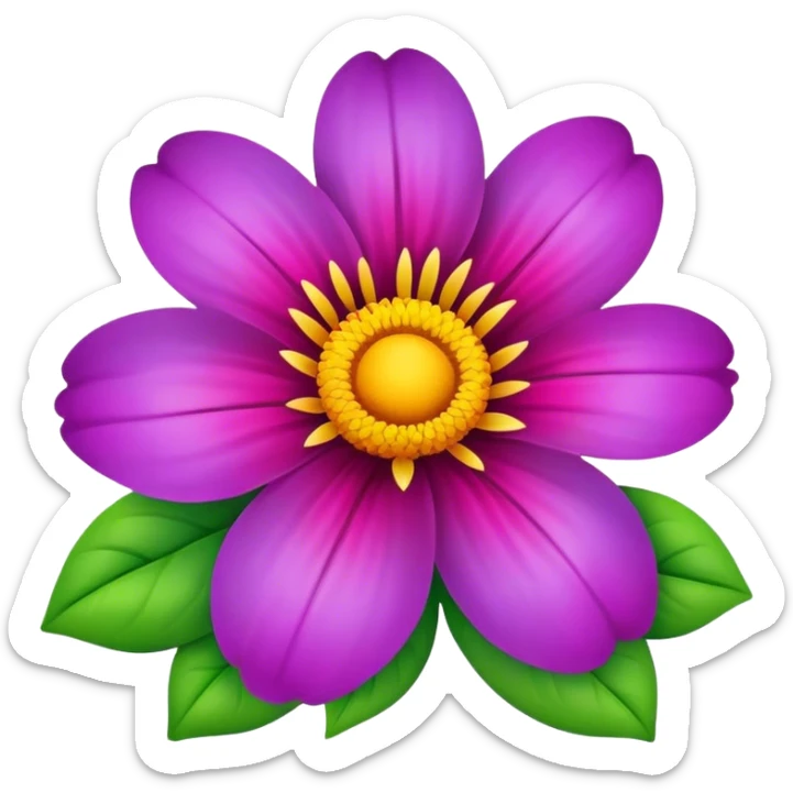 flower sticker