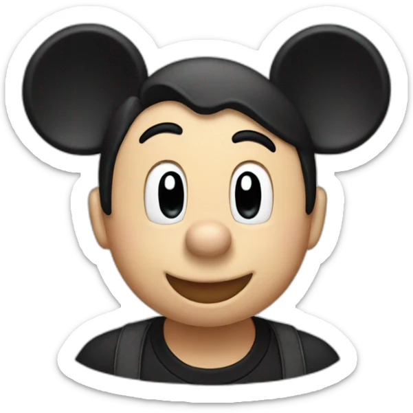 Mickey sticker