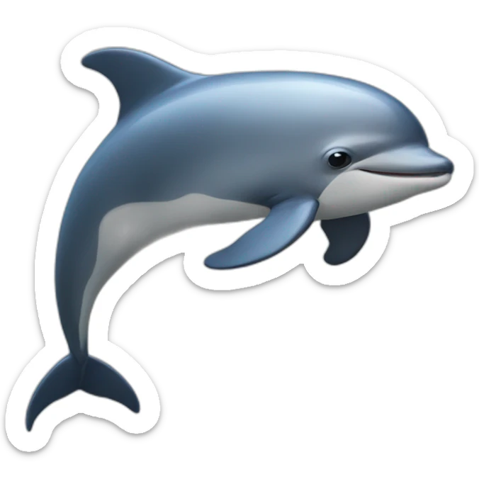 delfin sticker