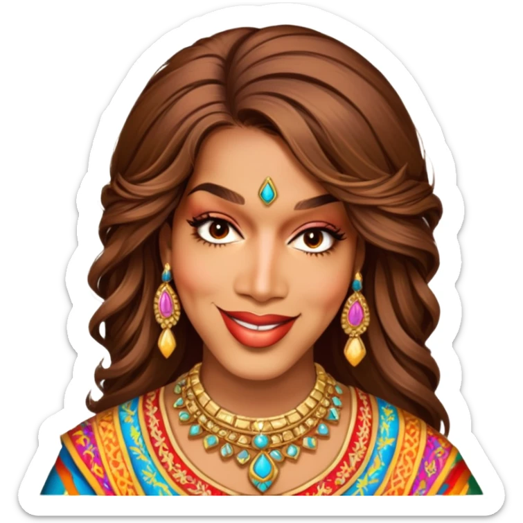 Vibrant Ceremonialist sticker