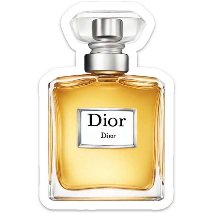 Dior perfume  sticker