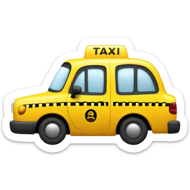 taxi sticker