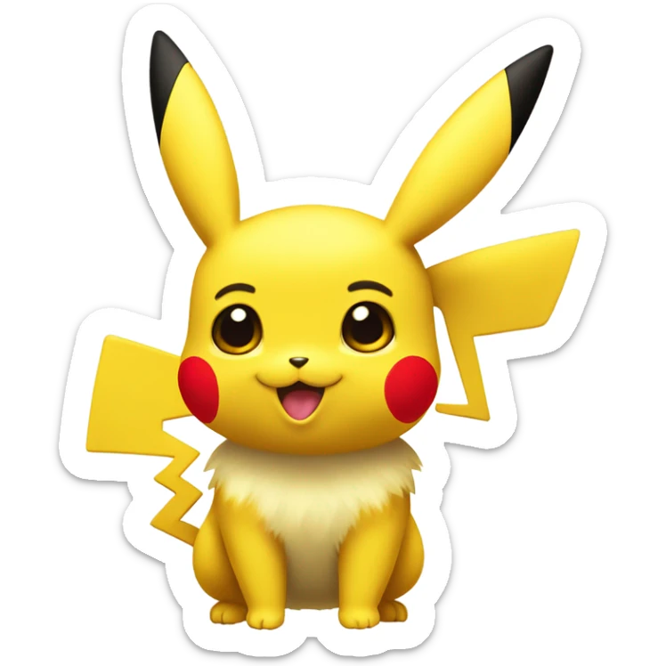 Pikachu iOS  sticker