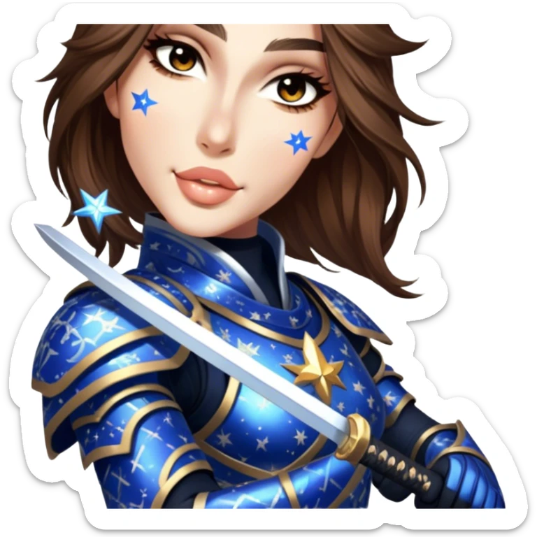 Celestial Samurai sticker