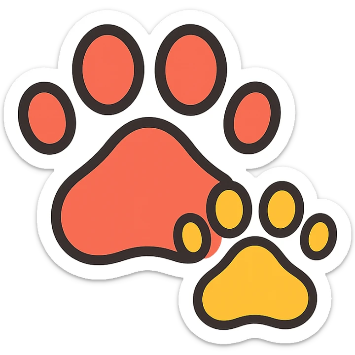 paws sticker