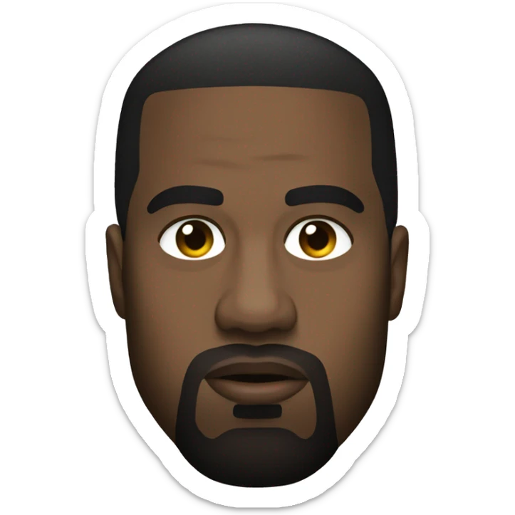 Kanye west  sticker