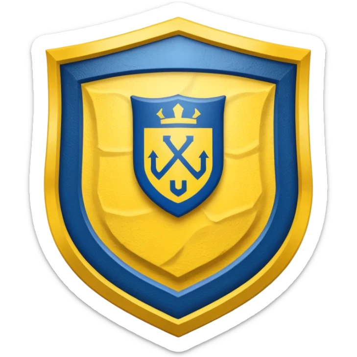 The real logo of the danish football club Brøndby IF sticker