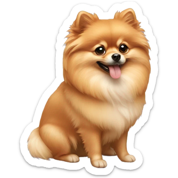 Pomeranian   sticker