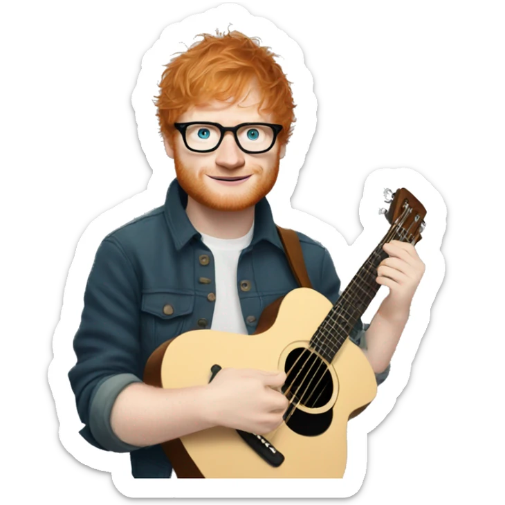 ed sheeran sticker