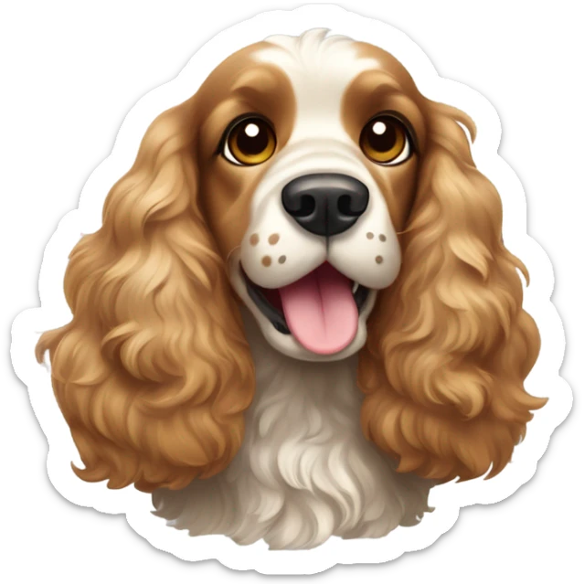 Cocker spaniel  sticker