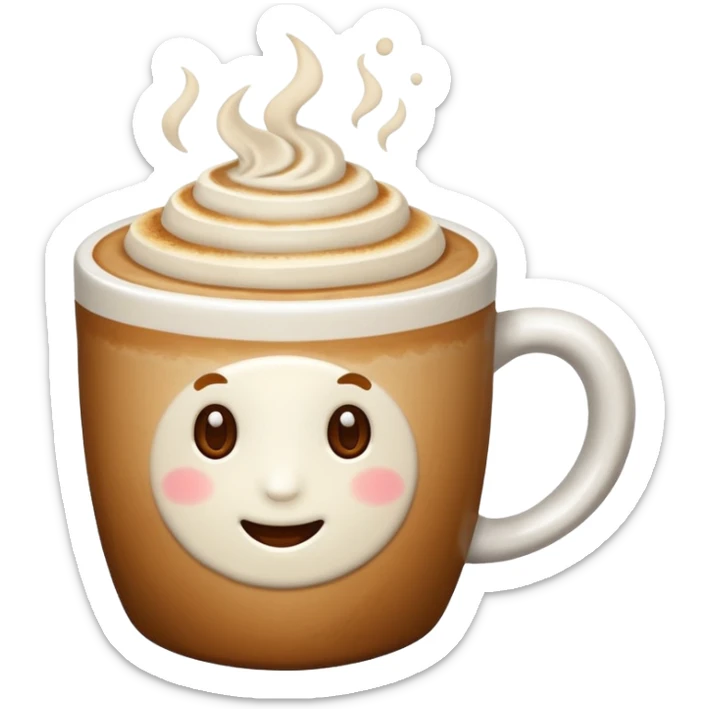 Latte  sticker