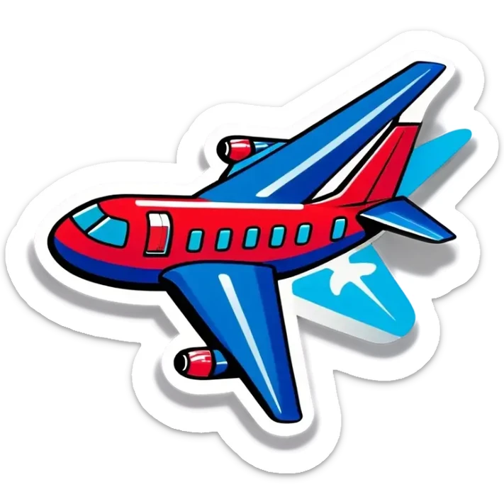 I need to have a cartoon airplane that says TWP sticker