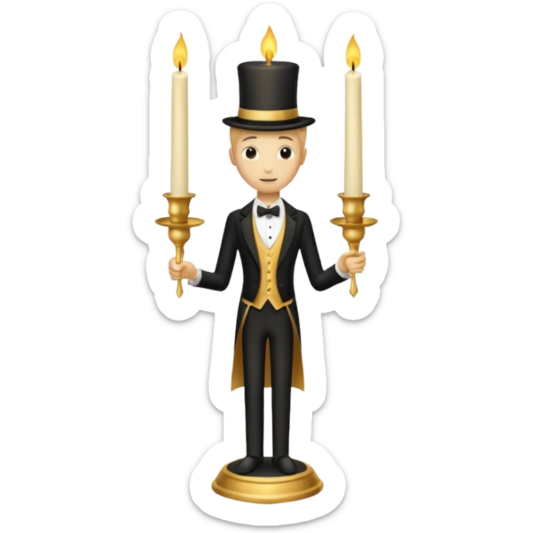 Character in Beauty and the Beast: Candlestick Butler Lumia sticker
