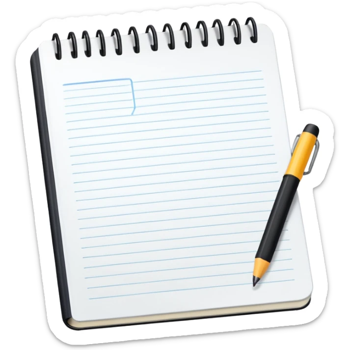 texto Agenda sticker