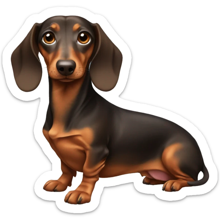 dachshund sticker