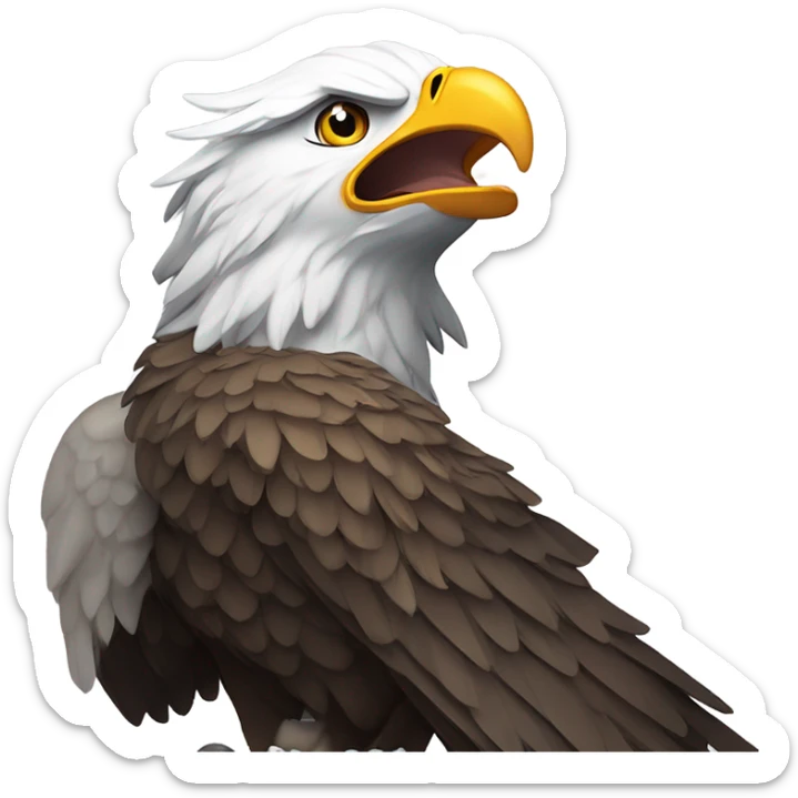 Eagle sticker